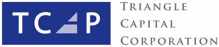 (TRIANGLE CAPITAL CORPORATION LOGO)